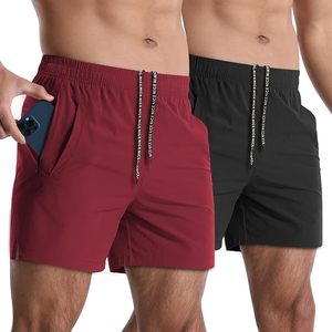Men's Running Breathable Workout Gym Athletic <b>Shorts</b> Woven Fitness Custom Logo 5 Inch Casual Man Sportswear <b>Shorts</b> - Product Image 1
