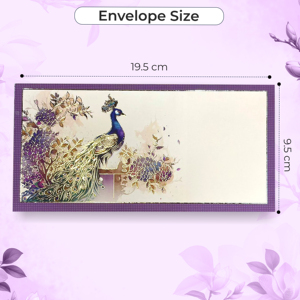 Enveloppe de luxe pour argent de mariage, Shagun Hongbao Lai Si, pochette cadeau rouge pour offrir de l'argent, inspirée des enveloppes shagun pour mariage indien. - Product Image 3