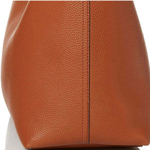 Salva Leather Faux Leather Blue Leopard Print Tote Bag for Women 21L Capacity Zipper Closure Arcuate Shoulder Strap Detachable - Product Image 4
