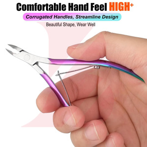 ที่ตัดหนังกำพร้าหลากสีรุ่นฮิต รุ่นเคลือบไทเทเนียม สำหรับตัดหนังกำพร้าและผิวหนังที่ตายแล้ว อุปกรณ์ดูแลเล็บแฟชั่นความงาม พร้อมกล่องโลหะ - Product Image 5