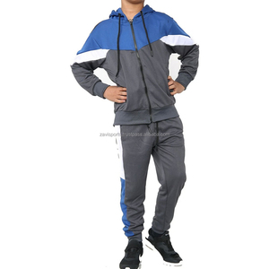 Ensemble de survêtement zippé pour enfants, vêtements de sport, jogging, streetwear pour garçons, survêtement zippé pour enfants en gros, survêtement tendance pour enfants, OEM - Product Image 1