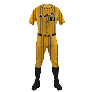 <b>Unique</b> Design Breathable 100% Polyester Baseball Uniforms Teams Premium Quality Sublimated Customized Colors Sizes OEM Service - Product Image 2