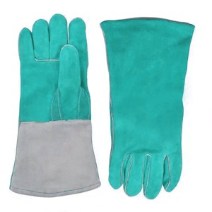 Guantes de Soldadura de Cuero de Primera Calidad CAPTAIN INDUSTRY CI-WG-107, Protección UV, Impermeables, Antideslizantes, Dedos Completos, para Uso en Exteriores - Product Image 5