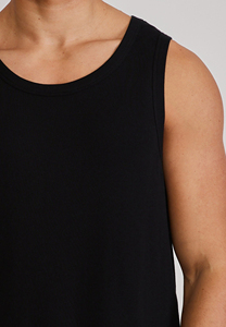 Fashionable Sustainable Men Tank Top Unisex Trending Style <b>Blank</b> Light <b>Weight</b> Breathable Stretch Fabric Tank Top For Men's - Product Image 3