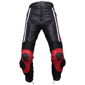 Wholesale Plus Size Winter Sportswear Motorcycle Custom Made Design Breathable Abrasion Resistant Leather Pant Racer <b>Road</b> - Product Image 1