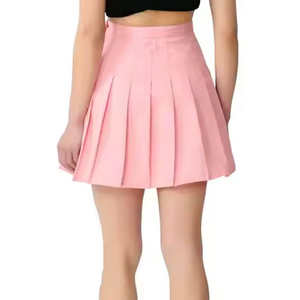 Jupe plissée en coton pour femme, taille haute, idéale pour le fitness, la course, l'entraînement, le sport, la gym, le tennis, prix raisonnable - Product Image 2