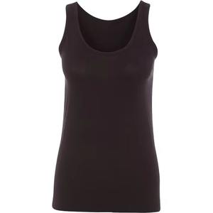 เสื้อกล้ามชายหาดทรงหลวมสำหรับฤดูร้อน เสื้อกล้ามสีขาวเรียบคุณภาพสูง เสื้อกล้ามปักโลโก้ตามสั่ง เสื้อกล้ามผู้หญิงไซส์ใหญ่ - Product Image 2