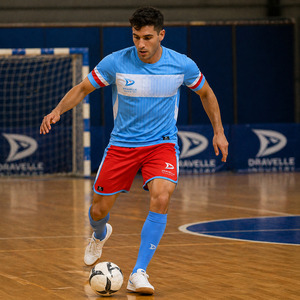 Personalized Mesh Indoor Training Outfit Futsal Set-Soccer Jersey Plus Athletic Bottoms Bespoke Aerated <b>Match</b> Apparel - Product Image 4