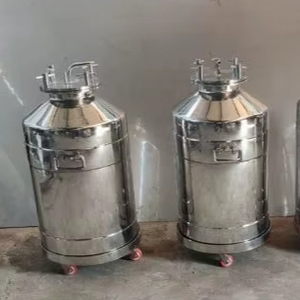 Tanque de Almacenamiento Criogénico de Helio Líquido de Acero Inoxidable de 50 Litros de Alto Estándar Personalizado, Equipo Dewar - Product Image 3