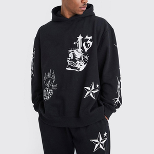 Prix de gros OEM Survêtement imprimé en relief pour homme, respirant, confortable, vêtements de sport de haute qualité à prix abordable - Product Image 5