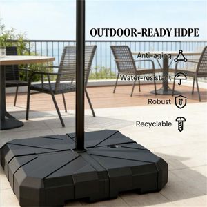 Base per Ombrellone da Giardino Nera, Solo Base per Ombrelloni e Supporti da Esterno - Product Image 3