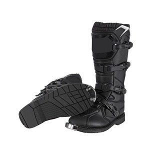 Botas de Motociclismo Unisex de Cuero, Zapatos de Montar Elegantes, Duraderos y Protectores, Diseño Touring con Capa Interior de Poliéster para Mayor Comodidad - Product Image 4