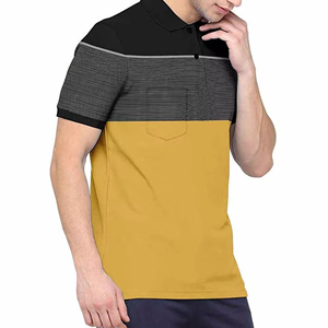 Chemises polo unies respirantes de haute qualité, style professionnel, logo personnalisé, nouvelle collection, vêtements décontractés pour hommes, en vente. - Product Image 2