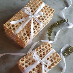 Caja de Regalo de Bambú al por Mayor, Caja de Bambú Tejida a Mano, Caja de Recuerdos, Cesta de Regalo Hecha a Mano en Vietnam por KingCraftViet - Product Image 1