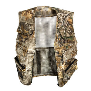 Gilet de chasse respirant et imperméable grande taille pour l'hiver, uni/à motifs, pour usage extérieur, léger, en polyester, pour adulte - Product Image 4