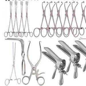 ชุดเครื่องมือผ่าตัดช่องคลอดขนาดเล็ก 32 ชิ้น ชุดอุปกรณ์ตรวจและรักษาทางนรีเวช ทำจากสแตนเลส SURGINEXA - Product Image 4