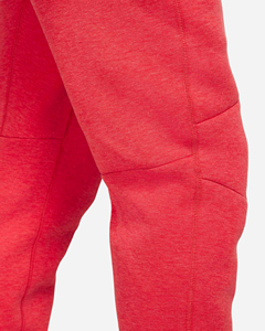 Men's Red <b>Fleece</b> Sweatpants Elastic Waist Drawstring Side Pockets Casual Joggers Autumn Style Midweight Knitted <b>Pants</b> 2027 - Product Image 5