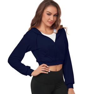 Nouveau Crop Top Élégant et Abordable, Meilleure Vente, Nouvelle Arrivée, Tops Courts à Capuche Tendance pour Femmes, Grandes Tailles, Respirants, Collection 2026 - Product Image 4