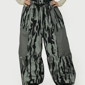 Pantalones de Snowboard para Hombre, Estilo Cargo, Impermeables, Transpirables, con Estampado Personalizado, Polartec Power Stretch, Precios al por Mayor - Product Image 4