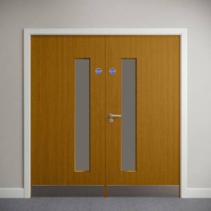 Puerta Cortafuego de Madera para Edificios, Torres Residenciales y Uso Comercial, Suministro Directo de Fábrica, Disponible a Precio Accesible - Product Image 2