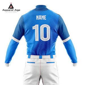 ชุดเบสบอลคุณภาพสูง ดีไซน์โดดเด่น ผลิตจากโพลีเอสเตอร์ 100% ขายส่งเสื้อผ้ากีฬายอดนิยม ชุดเบสบอล - Product Image 5