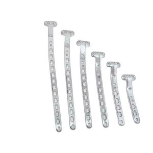 Implantes Ortopédicos para Uso Veterinario, Placa Tibial Proximal Medial (3.5mm) con Juego de 12 Piezas (L6/R6) de Acero Inoxidable - Product Image 1