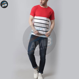 Camisetas de Hombre, Nuevo Estilo, Color Sólido, Tejido Resistente, Transpirable, Personalizable, Cuello Redondo - Product Image 5