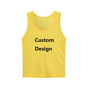 Camiseta Deportiva Transpirable para Adultos, Ideal para Práctica de Fútbol y Baloncesto, Sin Mangas, 100% Poliéster, Personalizable - Product Image 1