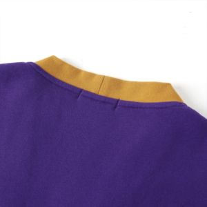 Cárdigan Personalizado de Fraternidad con Letras de Chenilla en Felpa de Algodón Omega, Cárdigan Transpirable de Alta Calidad para Hombres Griegos - Product Image 4