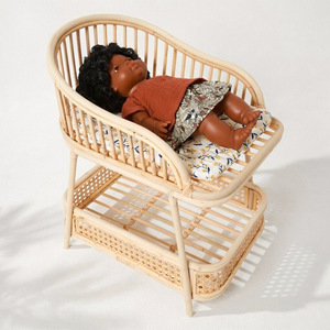 โต๊ะเปลี่ยนผ้าอ้อมเด็กแบบหวาย ดีไซน์โดดเด่น ราคาประหยัด ของเล่นบทบาทสมมติสำหรับเด็ก - Product Image 1