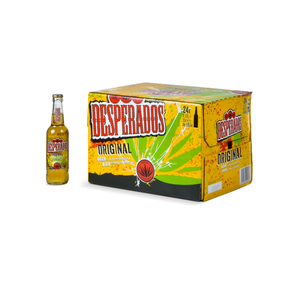 Cerveza Auténtica Desperados Original con Sabor a Tequila, Paquete de 24 Botellas de Vidrio de 0.33L, 5.9% de Alcohol por Volumen, Caja Reutilizable, Venta al por Mayor - Product Image 6