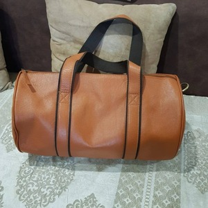 กระเป๋าหนังแท้แบบดัฟเฟิล กระเป๋าเดินทางวินเทจสำหรับวันหยุดสุดสัปดาห์  สำหรับผู้ชายและผู้หญิง  ความจุขนาดใหญ่ น้ำหนักเบา พกพาสะดวก  กระเป๋าเดินทางจากโรงงานโดยตรง - Product Image 3