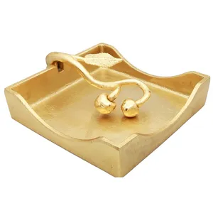 Premium Handmade Metal Napkin Holder Luxury Contemporary Table Tissue Organizer <b>Kitchen</b> Counter Restaurant Hotel Office Pantry - Product Image 1