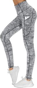 Best Material Breathable Women's Fitness <b>Leggings</b> <b>With</b> <b>Pockets</b> Wholesale Sportswear Printed Runners' Clothing for Ladies - Product Image 2