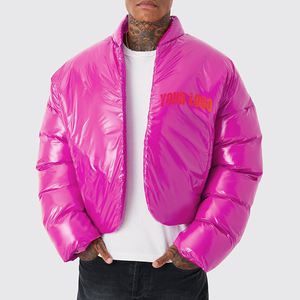 Veste d'hiver chaude pour homme, très vendue, grande taille, veste matelassée à col haut, vestes et manteaux pour homme - Product Image 6