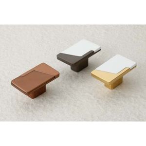 Modern Zinc Furniture Knob For Kitchen Bathroom Home <b>Office</b> Living Room Bedroom Hotel <b>Office</b> Building Cabinet <b>Drawer</b> <b>Unit</b> - Product Image 2