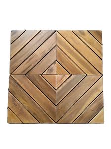 กระเบื้องพื้นไม้เวียดนามอะคาเซียกันน้ำกันลื่นแบบประกบติดกันสำหรับภายนอกอาคาร - ดีไซน์ร่วมสมัย เป็นมิตรกับสิ่งแวดล้อม ไม่ต้องบำรุงรักษา - Product Image 6