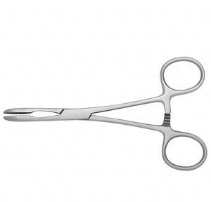 Pince à pansements Gross Maier courbée 14 cm en acier inoxydable, instrument chirurgical - Product Image 3
