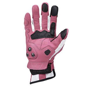 2026 New Design Motorbike <b>Gloves</b> 100% Leather Made Breathable Fabric Motorbike Racing <b>Gloves</b> - Product Image 5
