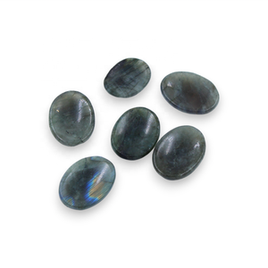 Pierre de méditation en labradorite naturelle polie, effet éclatant, taille pouce, vente en gros directe usine - Product Image 1
