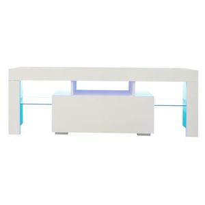 Mobile TV con Luci LED, Grande Mobile Porta TV con Base, Eleganti Supporti per TV - Product Image 4
