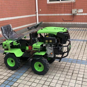 Tracteur agricole diesel 4x4 mini AM-12.5 12.5HP avec cultivateur, motoculteur haute puissance, boîte de vitesses, pompe, moteur et roulement – Garantie 1 an - Product Image 5