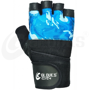 Gants unisexe 2026 en polyester demi-doigts, légers, respirants, antidérapants, avec sangle de poignet réglable, durables et personnalisables de haute qualité - Product Image 5