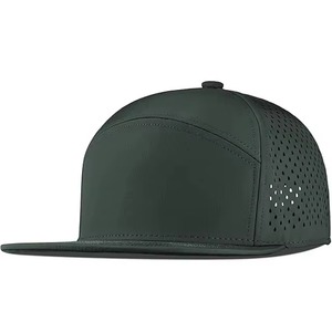 Casquettes Hip Hop multi-panneaux vierges à fermeture snapback / Casquettes de baseball personnalisables pour hommes en coton tendance - Product Image 6