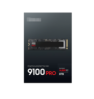 9100PRO PCIe 5.0 V-NAND TLC, Kompatibel dengan Motherboard X670E Z790, Kecepatan Data Center 14800MB/s, Rendering 3D & LLM.