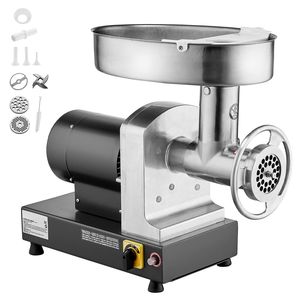 Tritacarne Elettrico Commerciale in Acciaio Inox, Capacità 14 Libbre/Min, con Lama e Piastra di Macinazione, Macchina per Salsicce, Tipo Manuale - Product Image 1