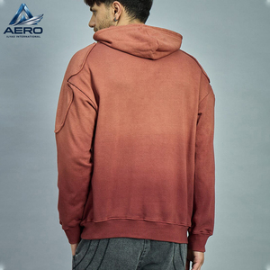 Sudadera con Capucha Ligera, Clásica, Suave y Cómoda, con Logotipo Personalizado, Precio al por Mayor, de Algodón Liso para Hombre - Product Image 4