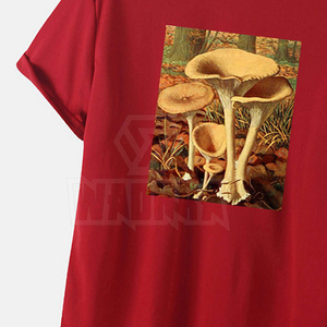 Camiseta de Hombre Elegante de Mezcla de Algodón, Corte Relajado, Estilo Casual, Transpirable, para Uso Diario - Product Image 5