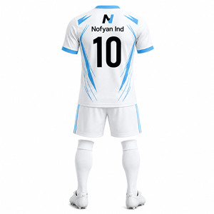 Uniforme de Fútbol Femenino Nofyan, Color Rosa, Sublimado, Manga Corta, Transpirable, Corte Regular, para Adultos, Todas las Temporadas - Product Image 2