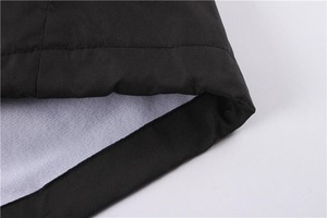 Custom Nylon <b>Windbreaker</b> Jacket Premium Lightweight <b>Black</b> Button-Up Coach Jacket Outdoor Windproof Waterproof Nylon Jacket - Product Image 5